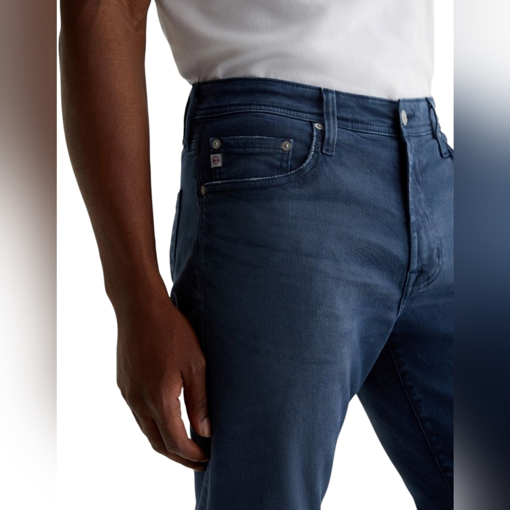 AG Adrian Goldschmied Mens Everett Slim Straight Cloud Soft Denim Jeans sz 30R - Picture 10 of 12